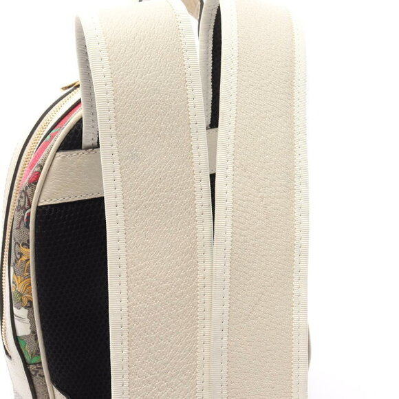 Gucci Ophidia GG Supreme Sherry Backpack Beige White Multicolor - Picture 6 of 10
